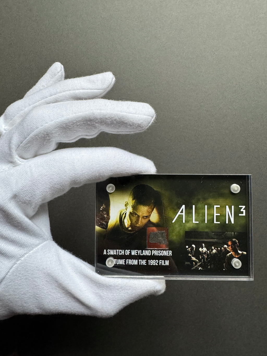 Alien 3 (1992) - A Miniature Movie Prop Display
