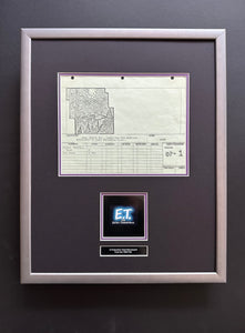 E.T. The Extra Terrestrial (1982) - A Production Used Storyboard