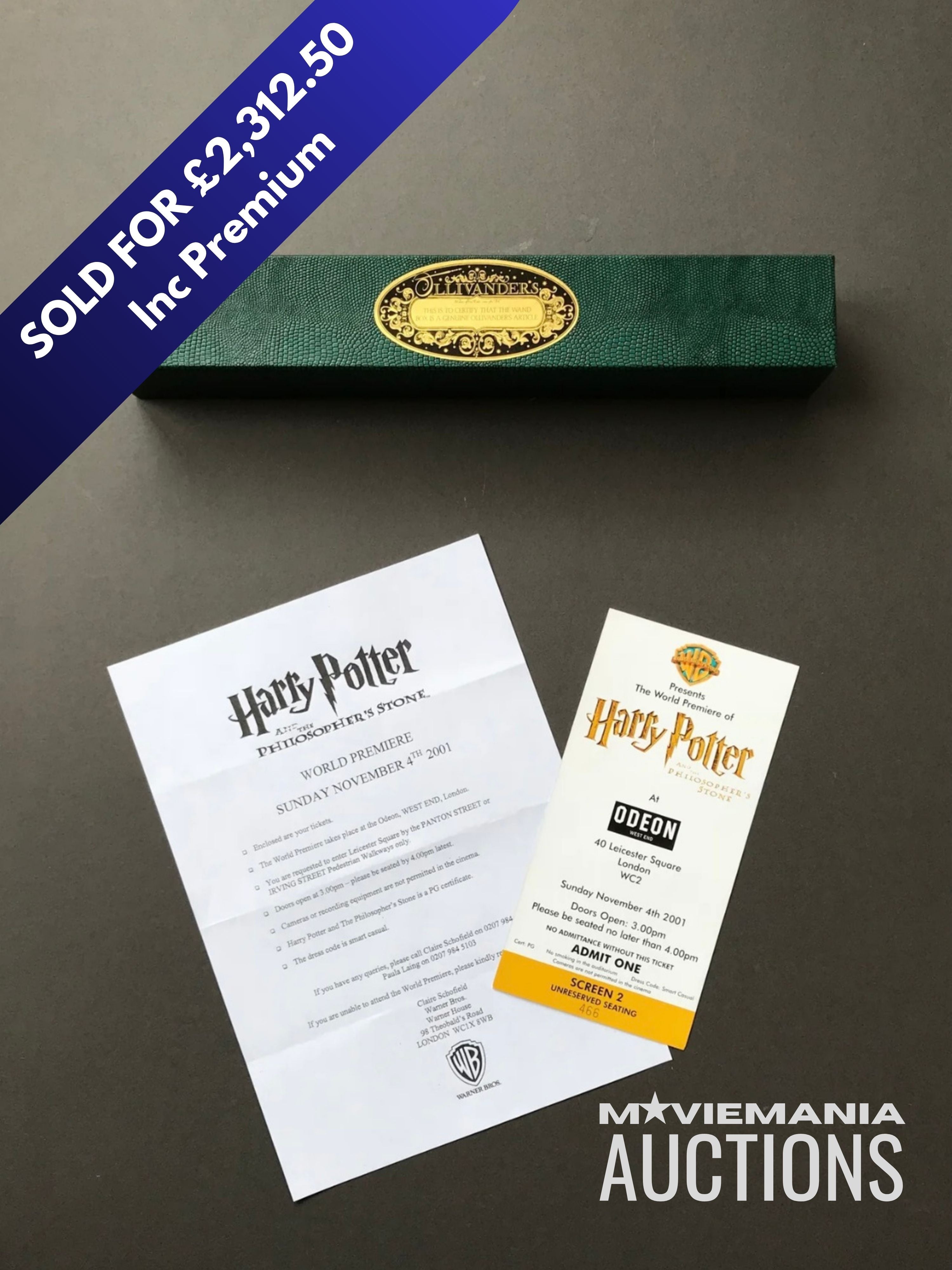 Harry Potter & The Philosopher’s Stone (2001) - Ollivanders Wand Box