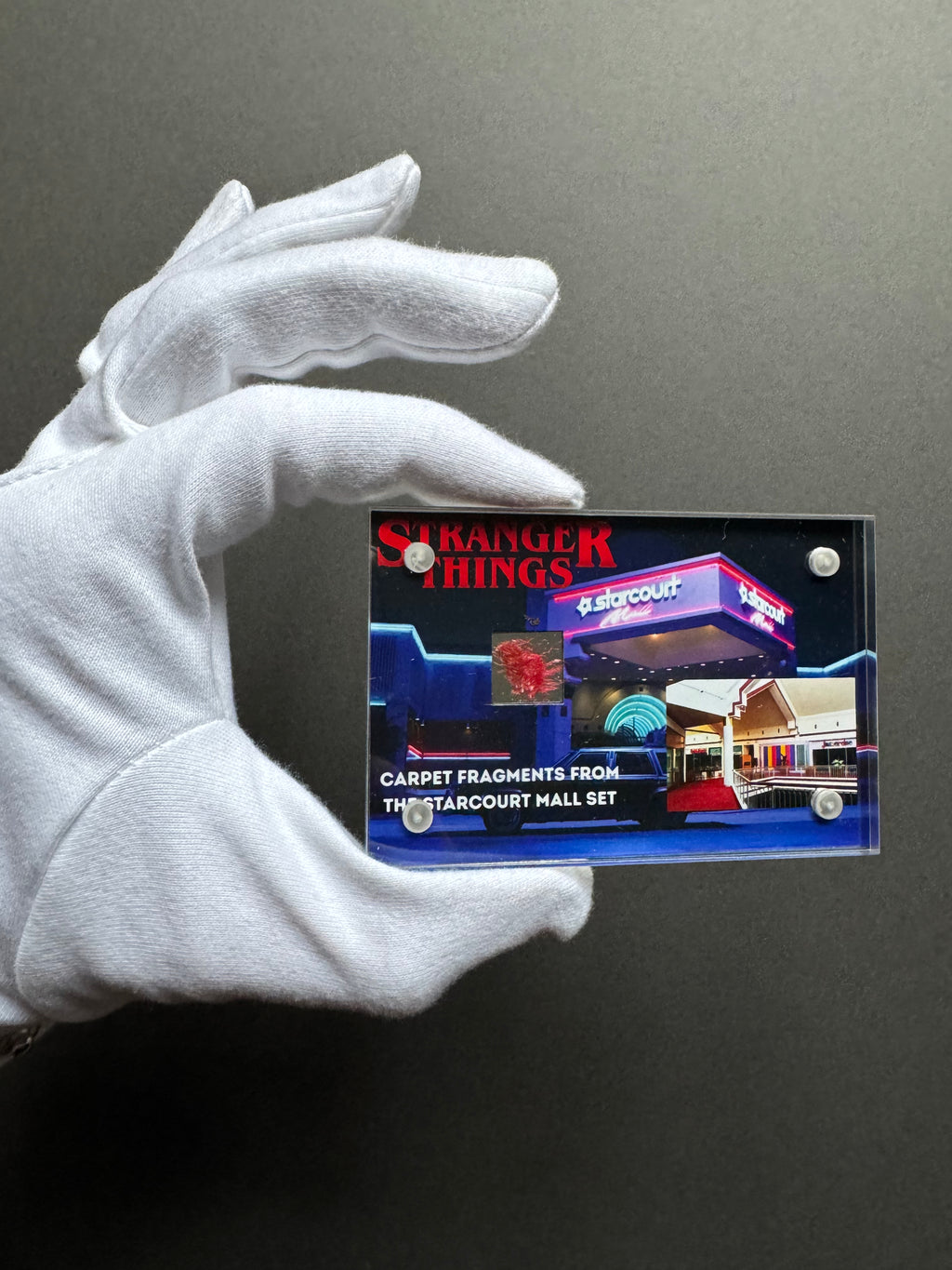 Stranger Things (TV) - A Piece of the Starcourt Mall Carpet