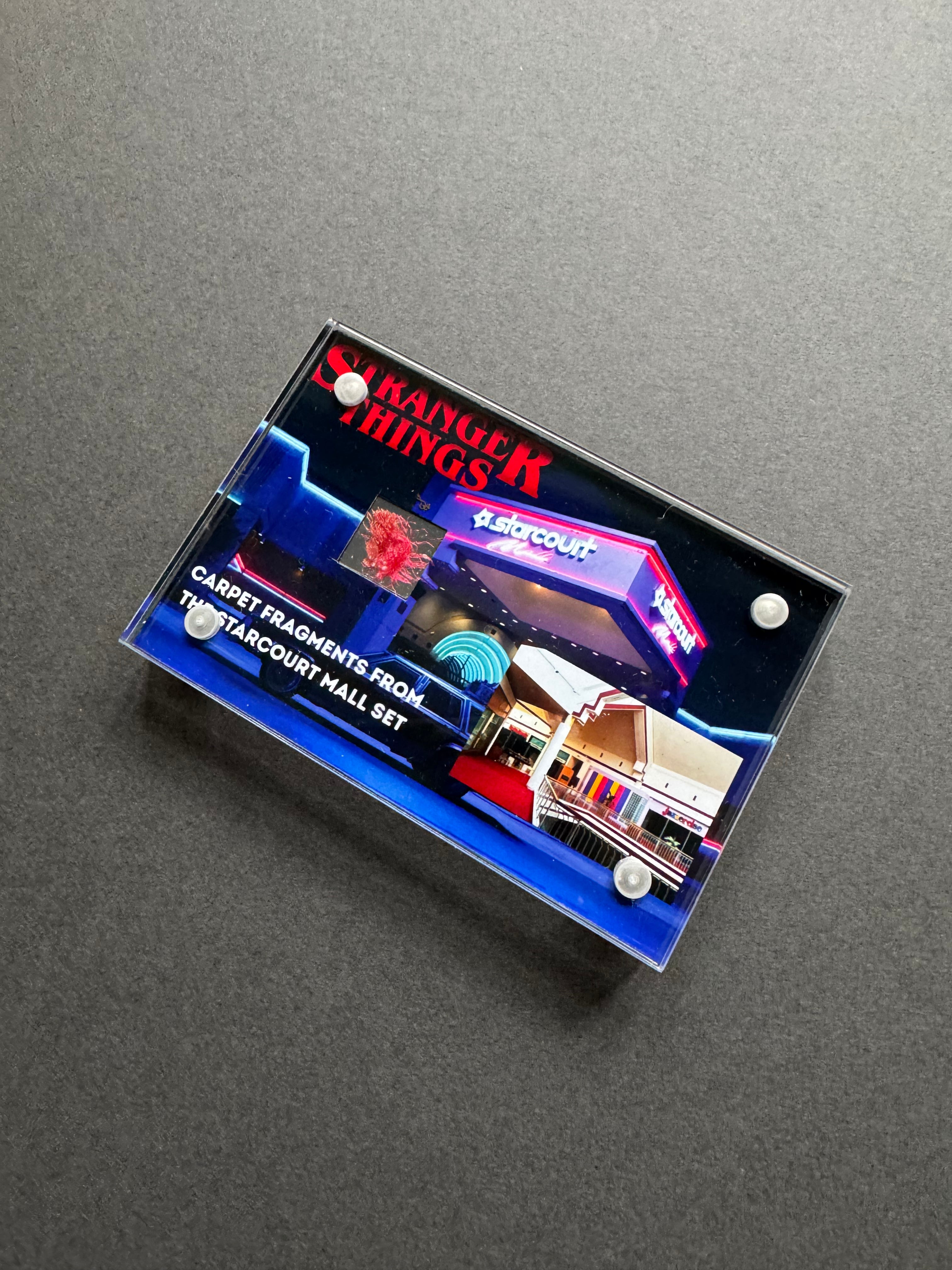 Stranger Things (TV) - A Piece of the Starcourt Mall Carpet