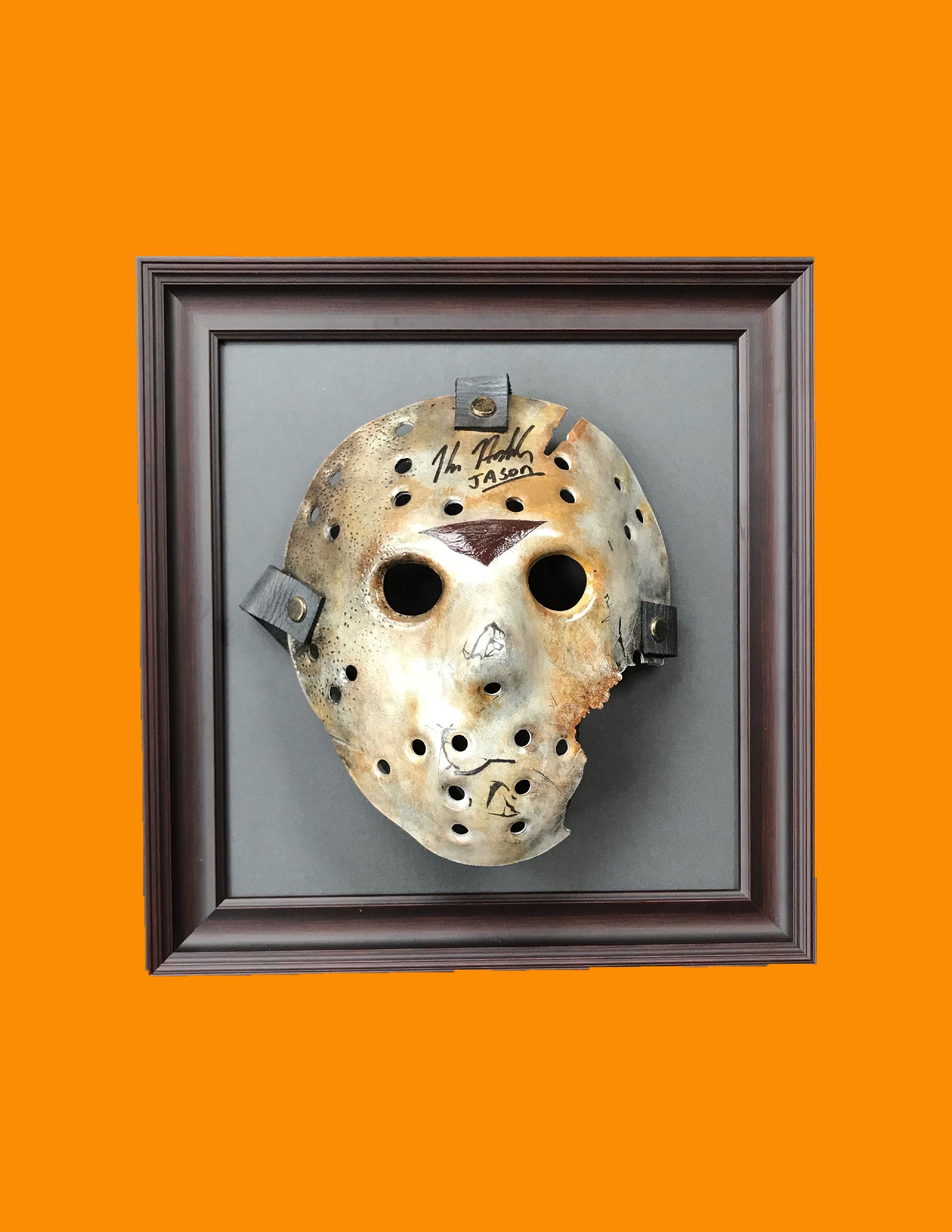 Friday 13th Part VII: The New Blood (1988) - A Signed Replica Hockey Mask