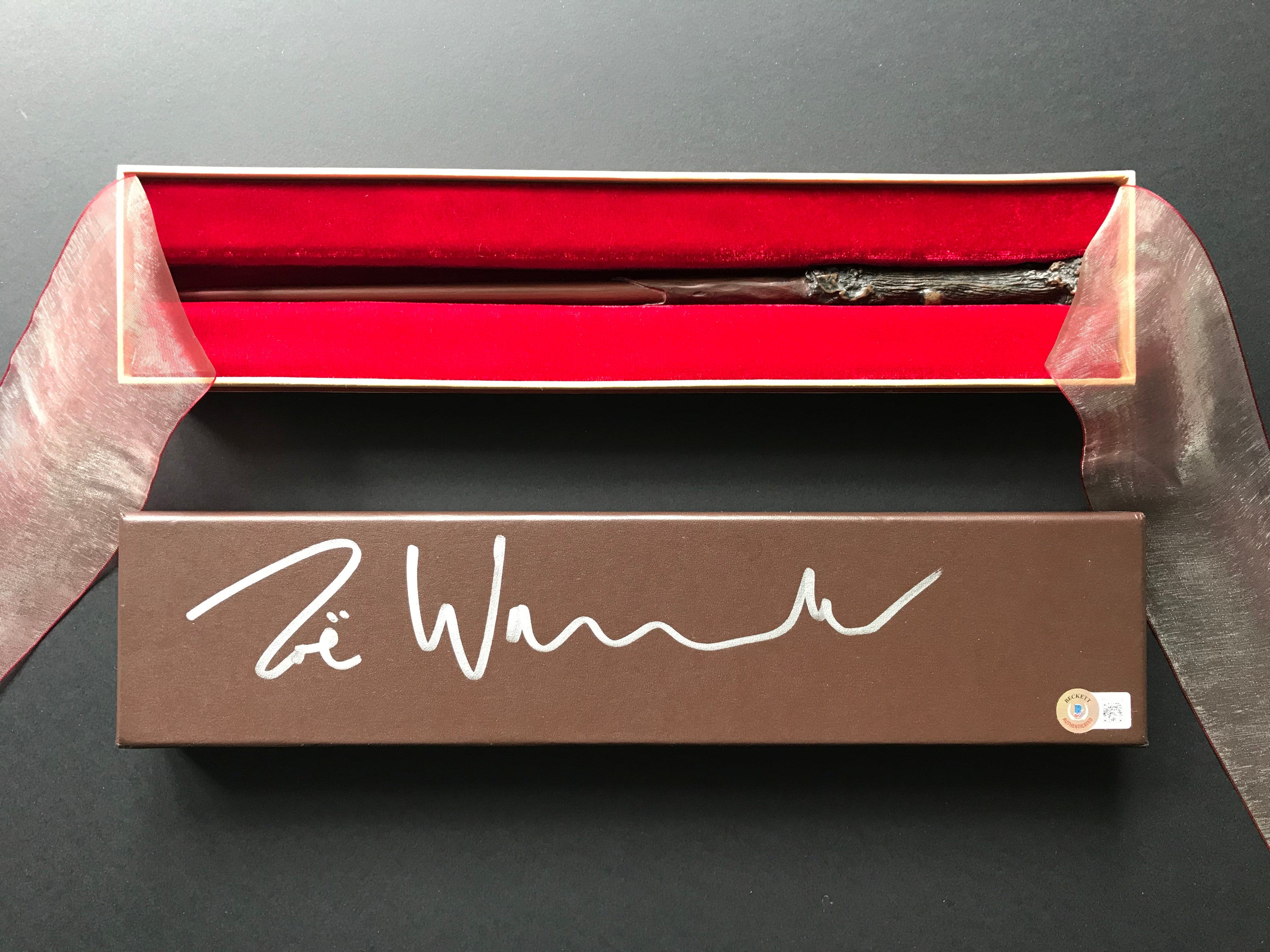 Harry Potter - A Replica Wand Autographed by Zoe Wanamaker