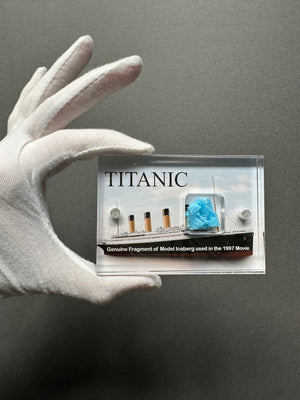 Titanic (1997) - A Piece of Prop Iceberg Miniature used in the Film