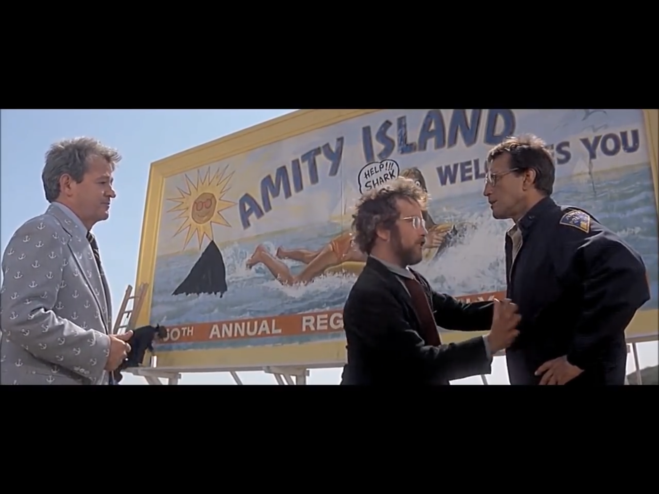 Jaws (1975) - A Framed ‘Amity Police’ Uniform Patch
