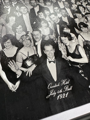 The Shining (1980) - A Replica of The Overlook Hotel July 4th Ball Photograph