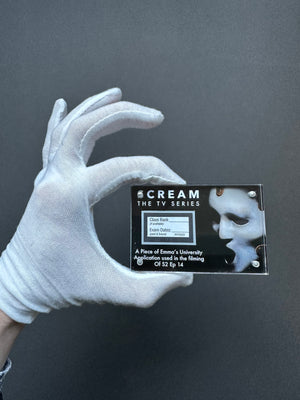Scream (TV) - A Miniature Prop Display